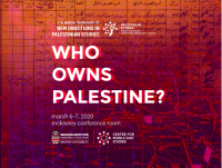 New Directions in Palestinian Studies 2020